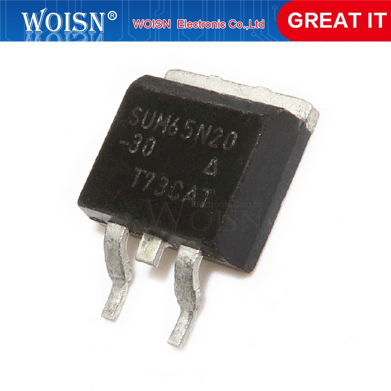 5pcs/lot SUM65N20 65N20 TO-263 SUM65N20-30-E3 TO263 SUM65N20-30 In Stock. 