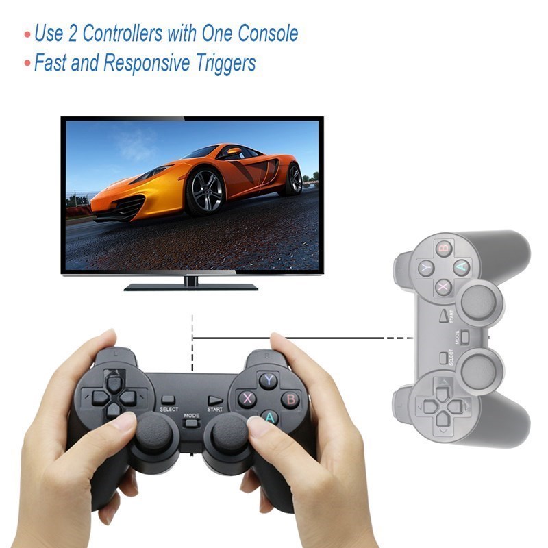2.4G Wireless Game Controller For PS3 Remote Gamepad Joystick For Android Phone/TV Box/TV Controle for PC/ Super Console X. 