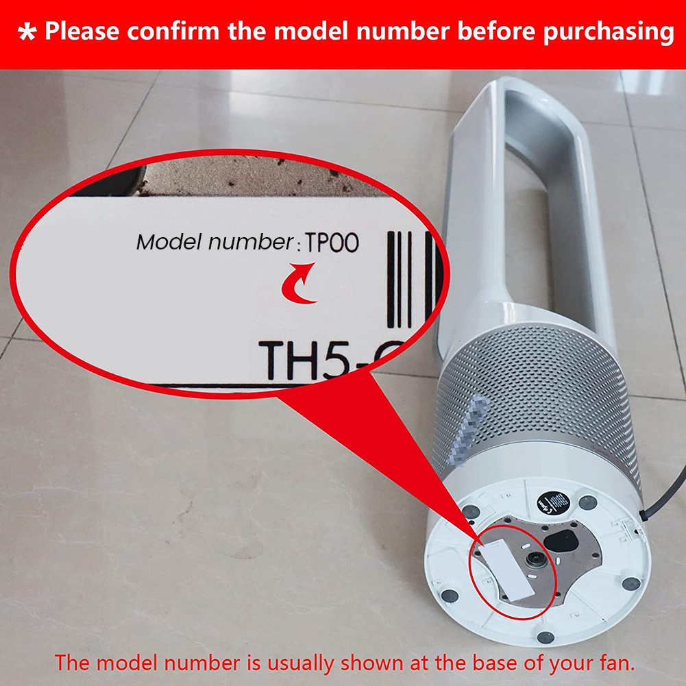 Replacement Remote Control for Dyson Pure Hot+Cool HP00 HP01 Air Purifier Heater and Fan(A). 
