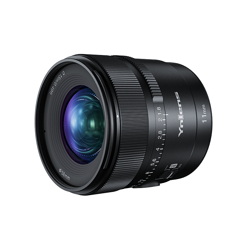 In Stock YongNuo 11mm F1.8 APS-C Camera lens Ultra Wide Angle Auto-Focus lens For Sony E ZEV-10 A6500 Series Mount Cameras. 