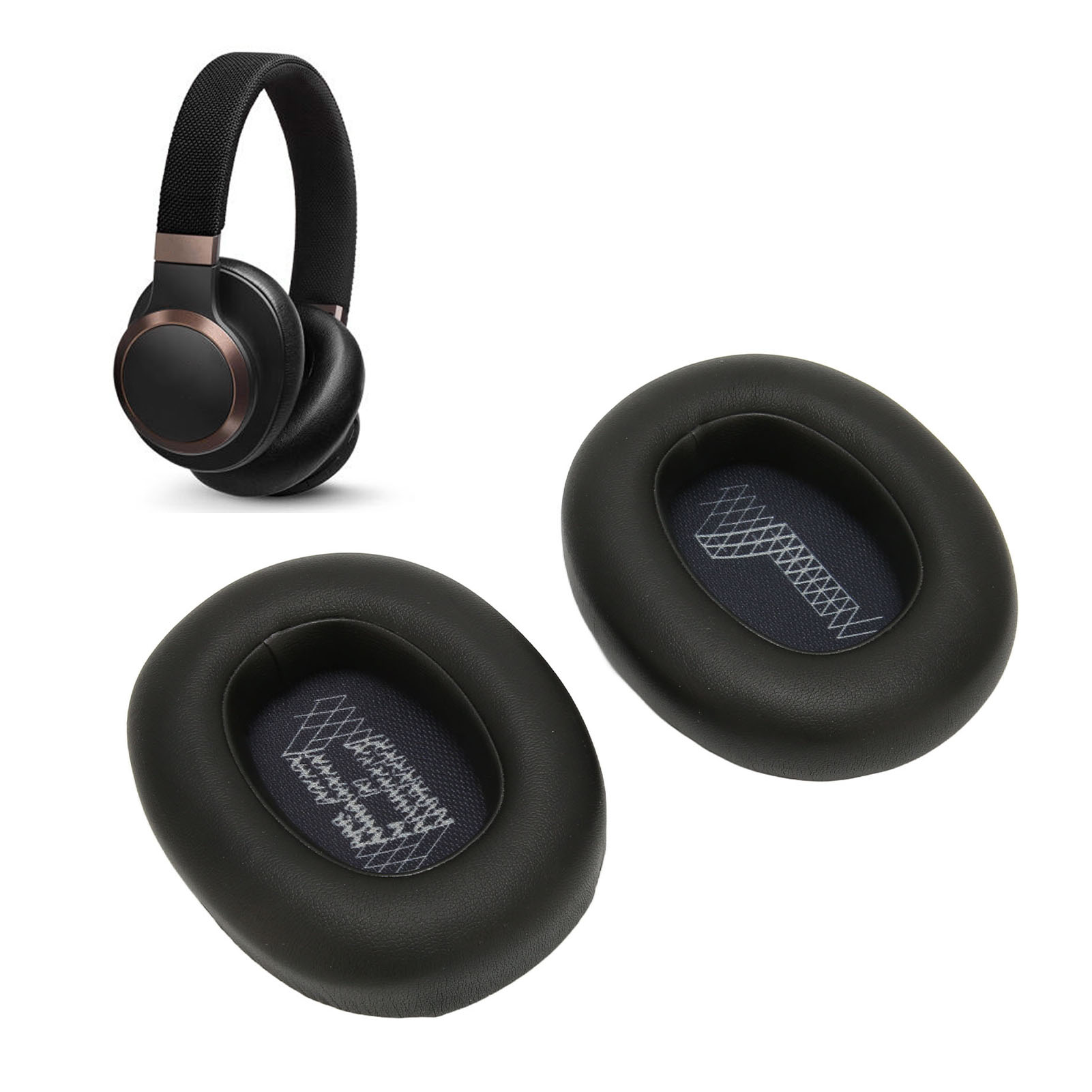 Ear Cushions, Sponge Excellent Sound Isolation Easy Installation Ear Pads Replacement for LIVE 650BTNC. 