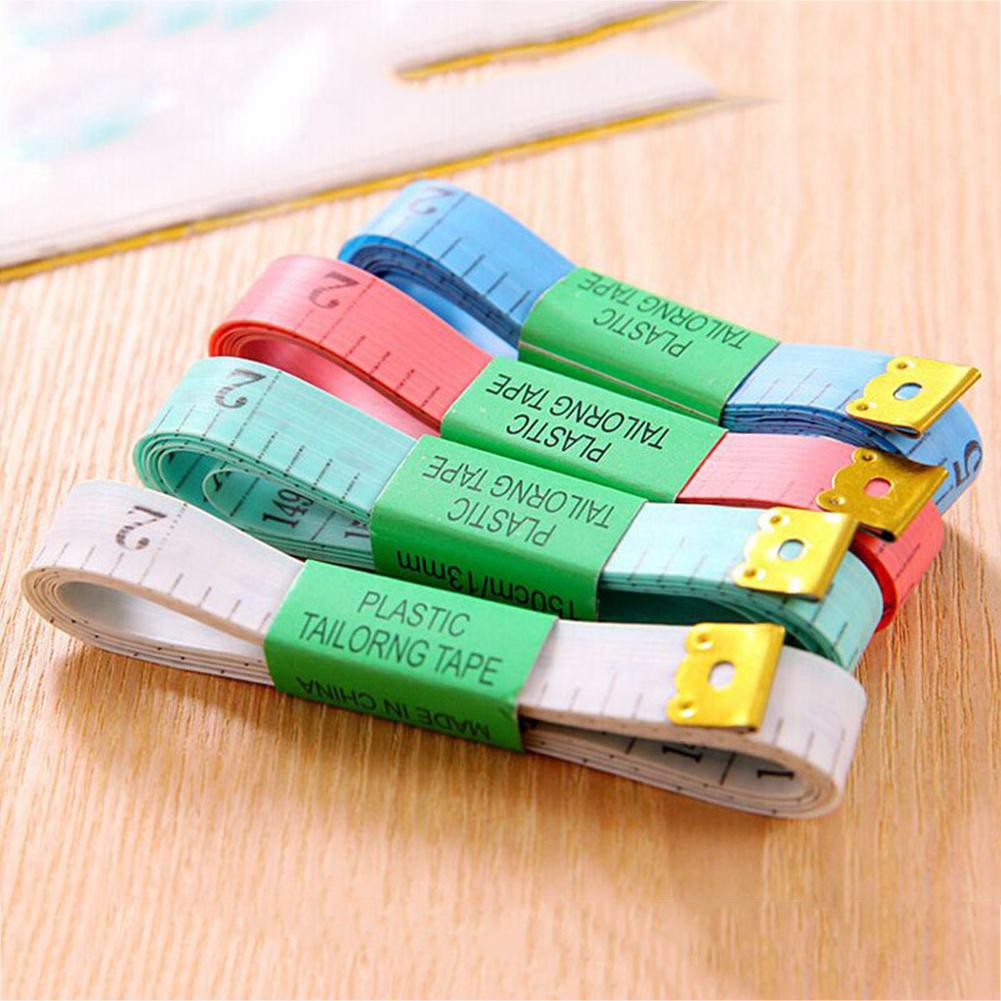 1PCS-Tape Measure Colored Tailoring Tape Measure Medida Measuring Tape Tool Tailoring Tape. 
