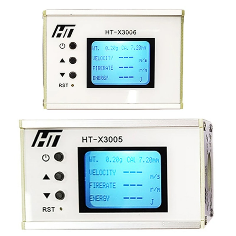 1-999m/s Speed Meter for Speed Meter Ball Velocity Energy Measurement Chronograph Bullet Speed Tester HT-X3006. 