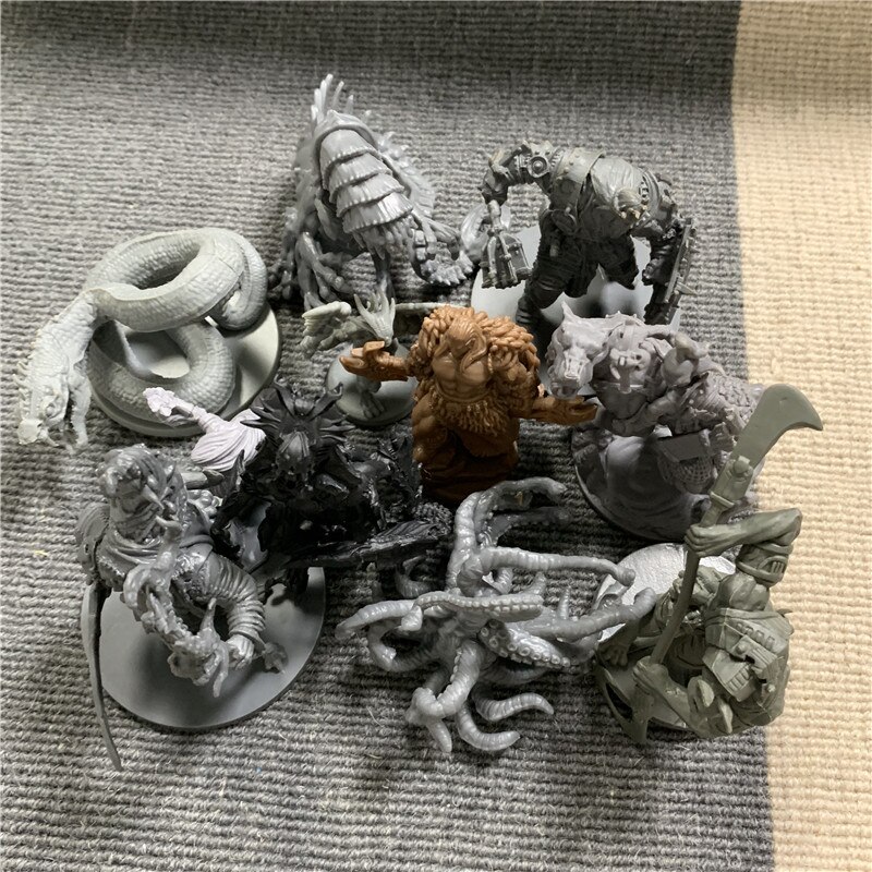 Archer Sea Serpent Monsters Wolf Giant Warriors Board Game Miniatures War Game Role Playing Figures TRPG Toy Unpainted. 