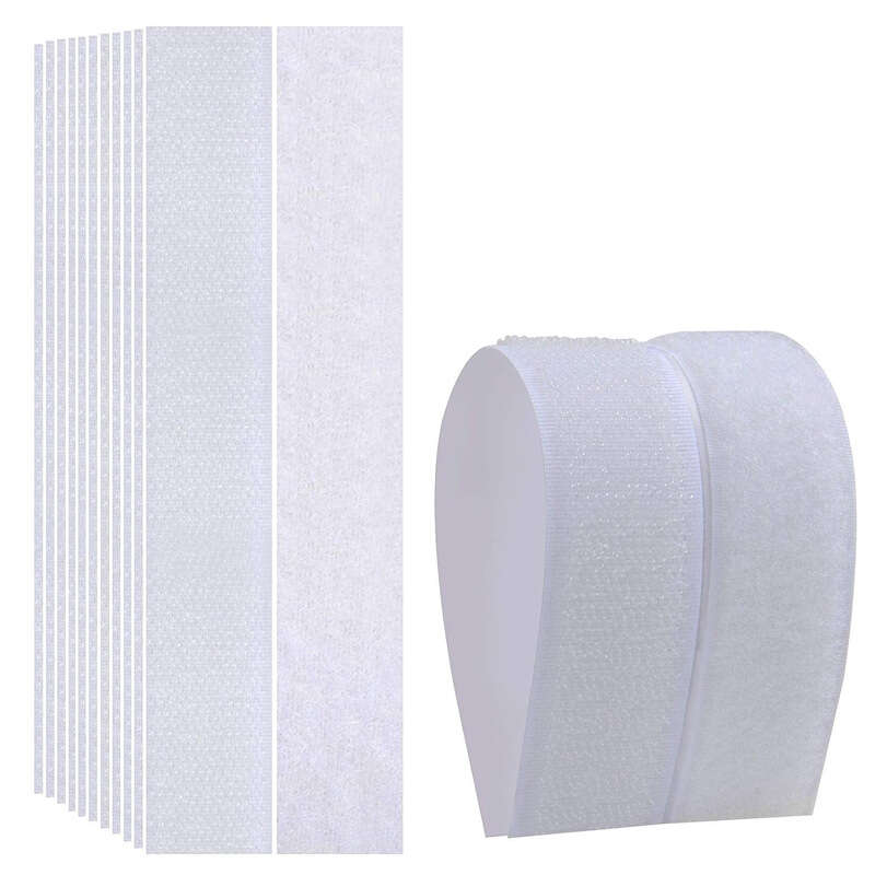 Self back punching type Velcro slice slitting window and door curtain strong adhesive strip bed sheet sofa cover cushion fixing device. 