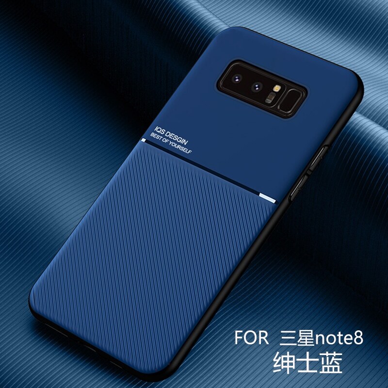 xprmy for Samsung Galaxy Note 8 Phone Case Rubbed Pattern Shelll Support Car Twill Ultra Thin Shockproof Back Cover