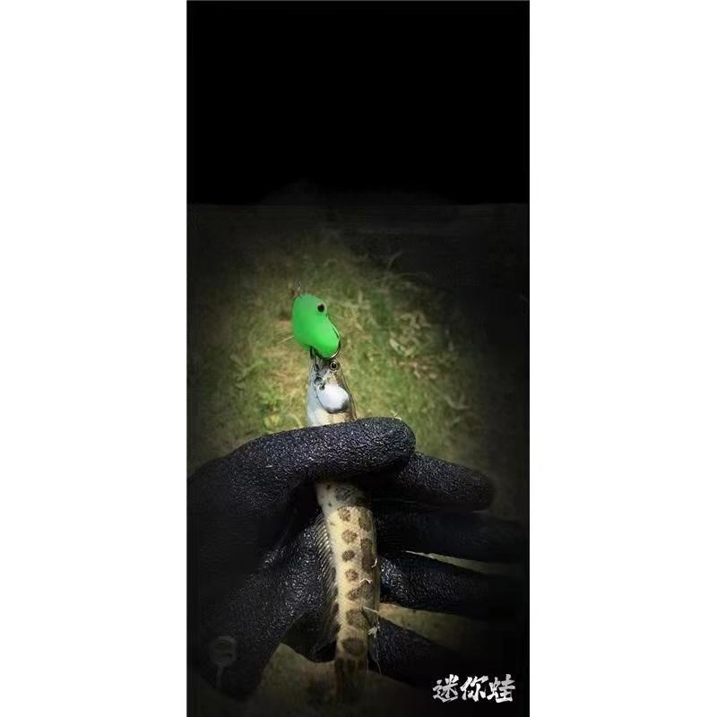 2.5cm/3cm Umpan Casting Katak Mini Soft Frog Lure Double Hooks Top Water Ray Frog Artificial Fishing Bait. 