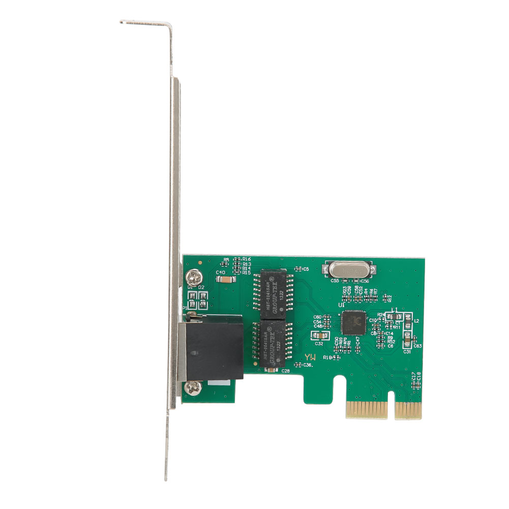 PCI-E Desktop Realtek 8111E One porT network Card 10/100/1000Mbps Gigabit Ethernet. 