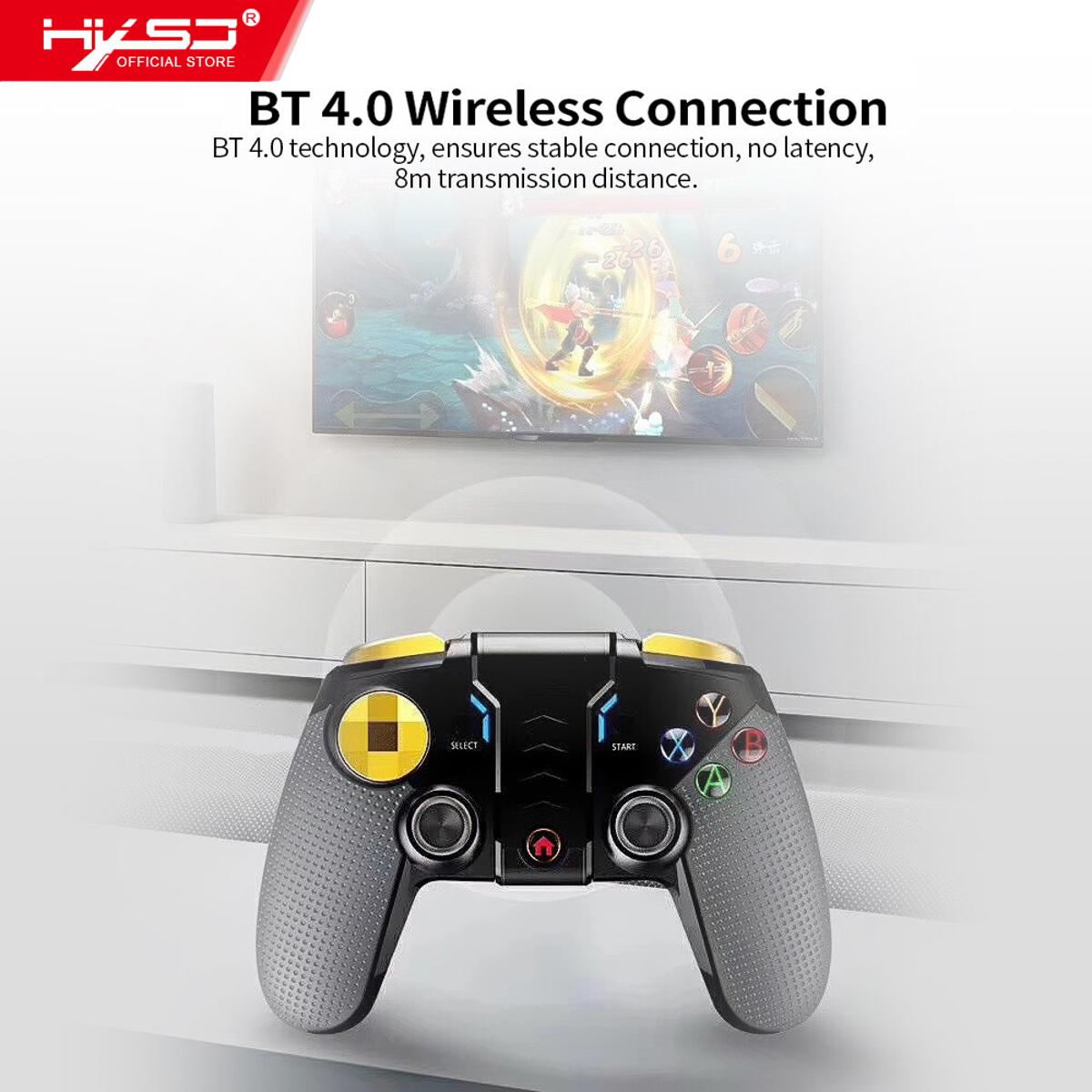 HXSJ Pg-9118  Bt 4.0 Gamepad ]Mobile Game Controller Gamepad Joystick Handle For Android S-martp-hone Windows Pc