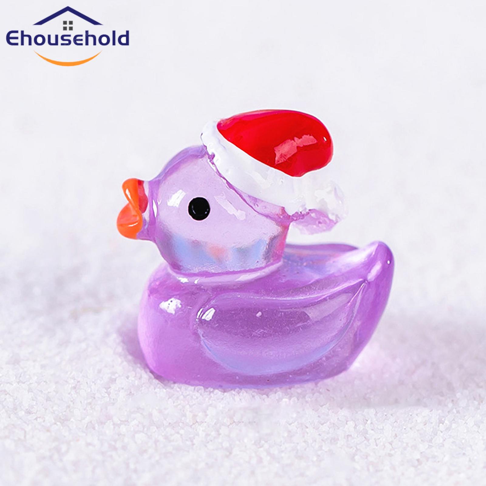 Holiday Home Decor Ducks Adorable Glow in t Dark Duck Christ Ornamentni Resin Lacape Creation for X Decor Soutast Asian Buyers' Favorite Christ Duck Ornaments. 
