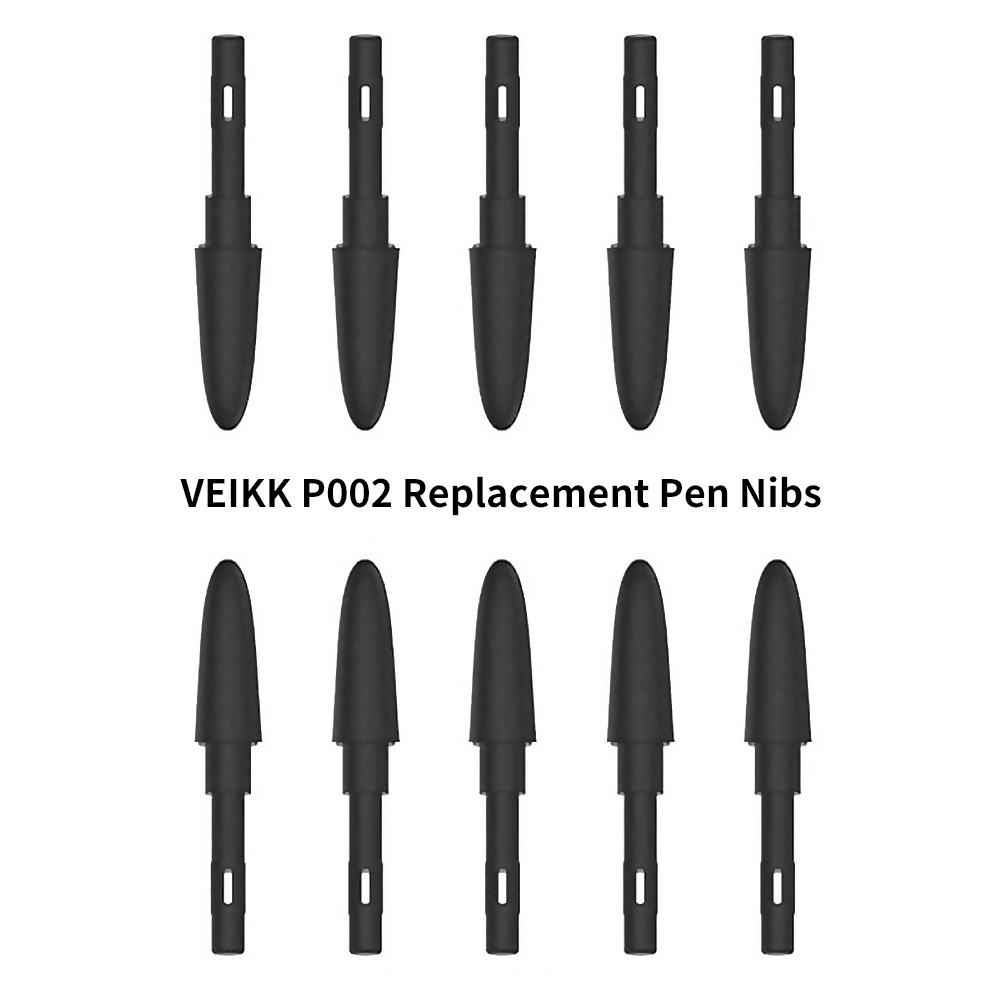 VEIKK P002 Replacement Pen Nibs Wear resistant Edition. 