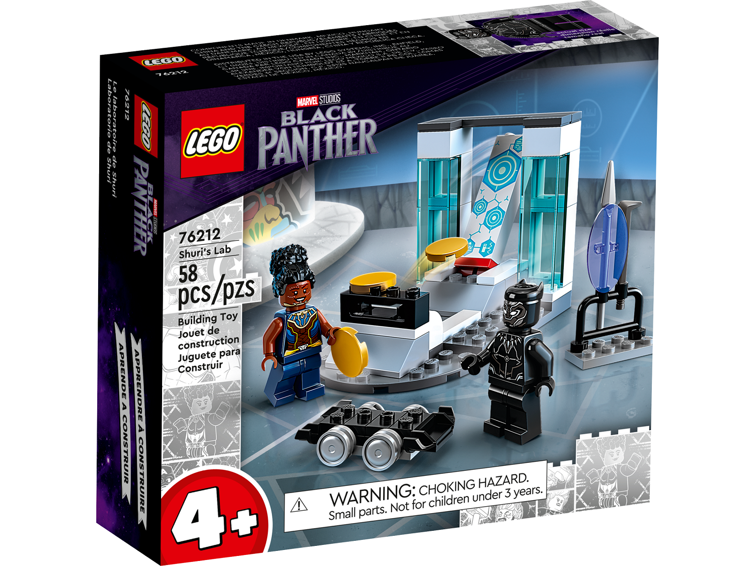 LEGO 76212 SHURI'S LAB V29. 