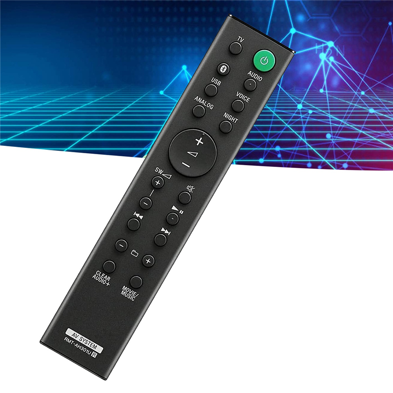 Remote Control Replacement for Sony HT-MT300 HT-MT301 SA-WMT300 SA-MT300 SA-MT301 SA-WMT301 RMT-AH301U. 