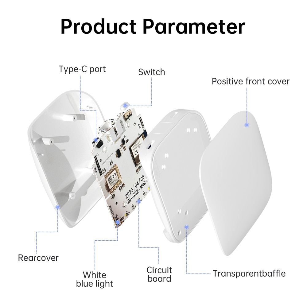 AVATTO Tuya Zigbee 3.0 Gateway Hub,Smart Home Bridge Smart Life APP Wireless Remote,Voice Control for Alexa Google Home. 