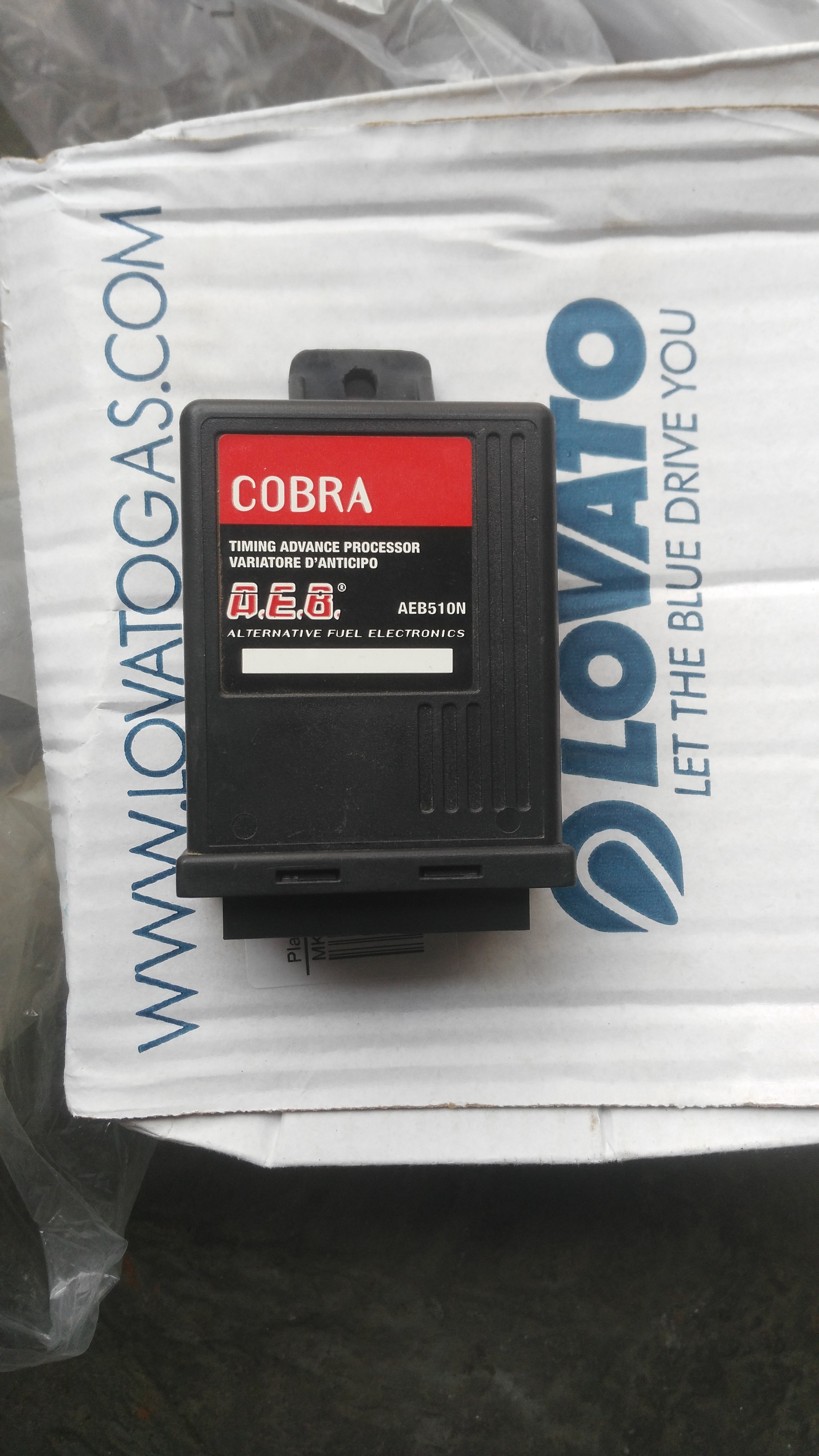 AEB COBRA Timing advance processors 510N with wearing Made In China, For CNG & LPG. 