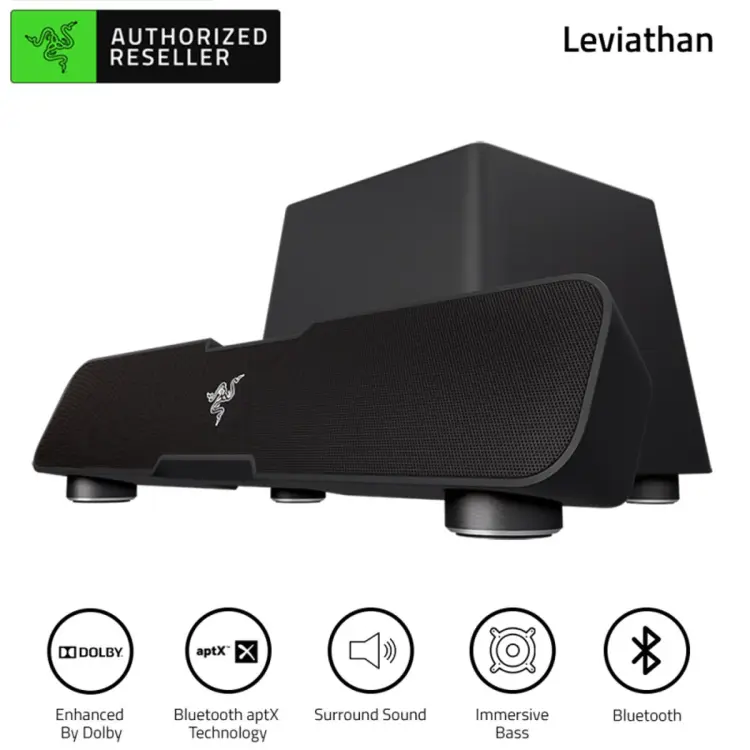 Razer leviathan hot sale bass