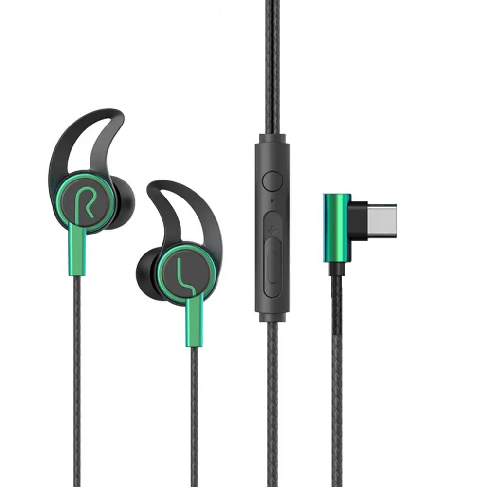Universal Wired Earphone No-Delay Gaming Headset Noise Reduction Anti-interference Wired Headphone Listen to Music. 