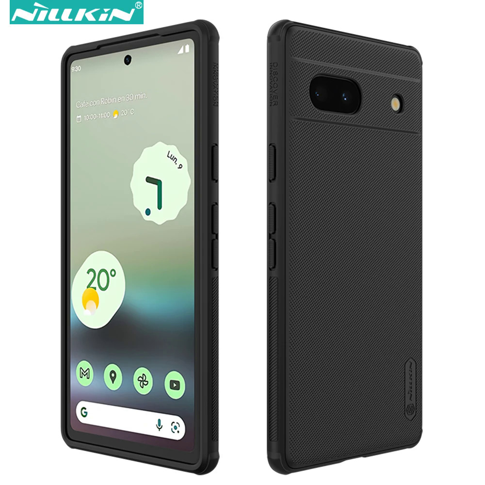 【Healer DingD】Nillkin Case for Google Pixel 7 Pro / Pixel 7 / Pixel 7A, Slim PC+TPU Anti-Scratch Fingerprint Proof Phone Protective Cover