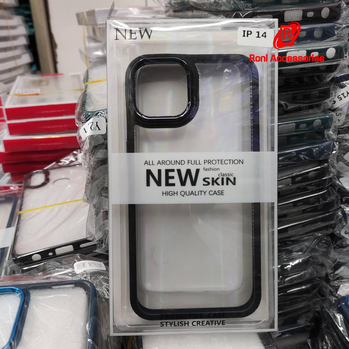Classic SKIN Case For iPhone 6/6s/6 Plus/7/7Plus/8/8 Plus/X/ XS/ XS Max/11/11 Pro/11 Pro Max/12/12 Pro/12Pro Max/13/13 Pro/13 PRo Max/14/14 Pro/14 Plus/14 Pro Max - All Around Full Protection NEW Fashion Classic SKIN Transparent TPU Phone Case