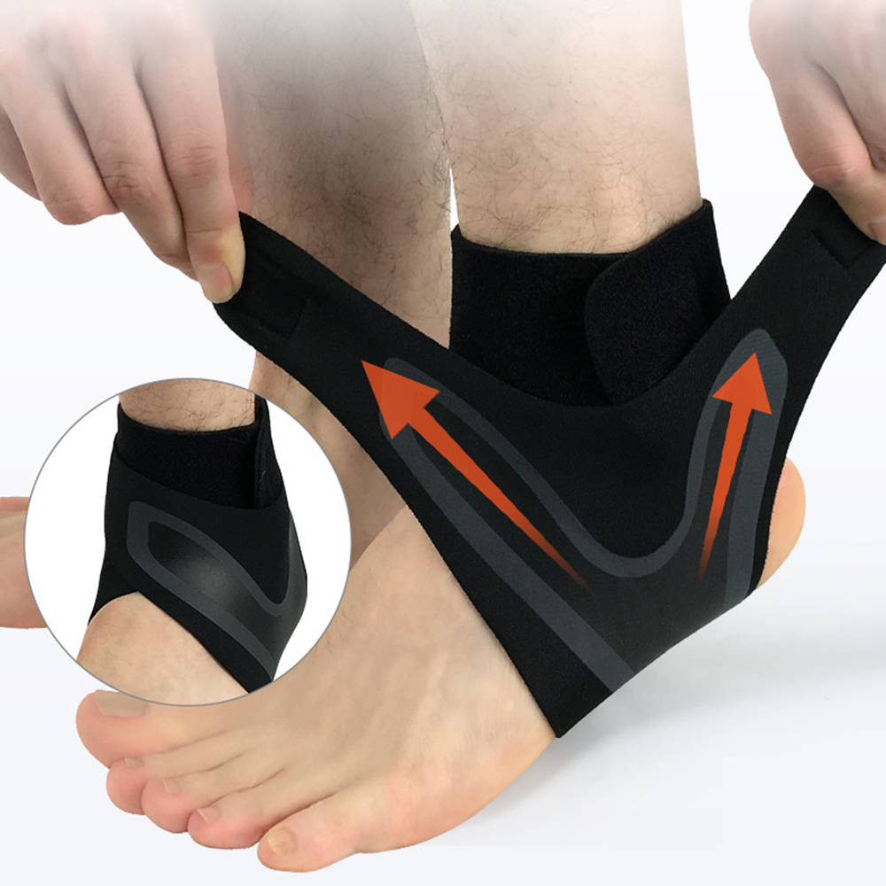 Composite SBR Diving Material 1*Ankle Support With Strong Adhesion Velcro/Pressure Strengthening Tape