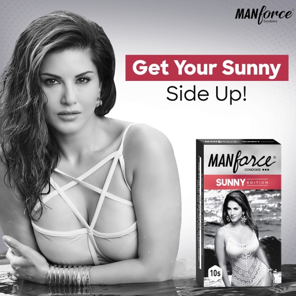 Manforce Sunny Edition Condom 10's pack (10x1=10 pcs). 