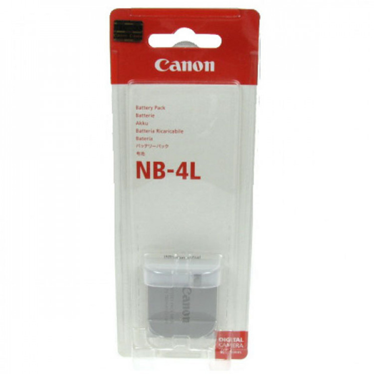 Canon Battery Pack NB-4L for Power Shot SD200/SD300 Camera. 