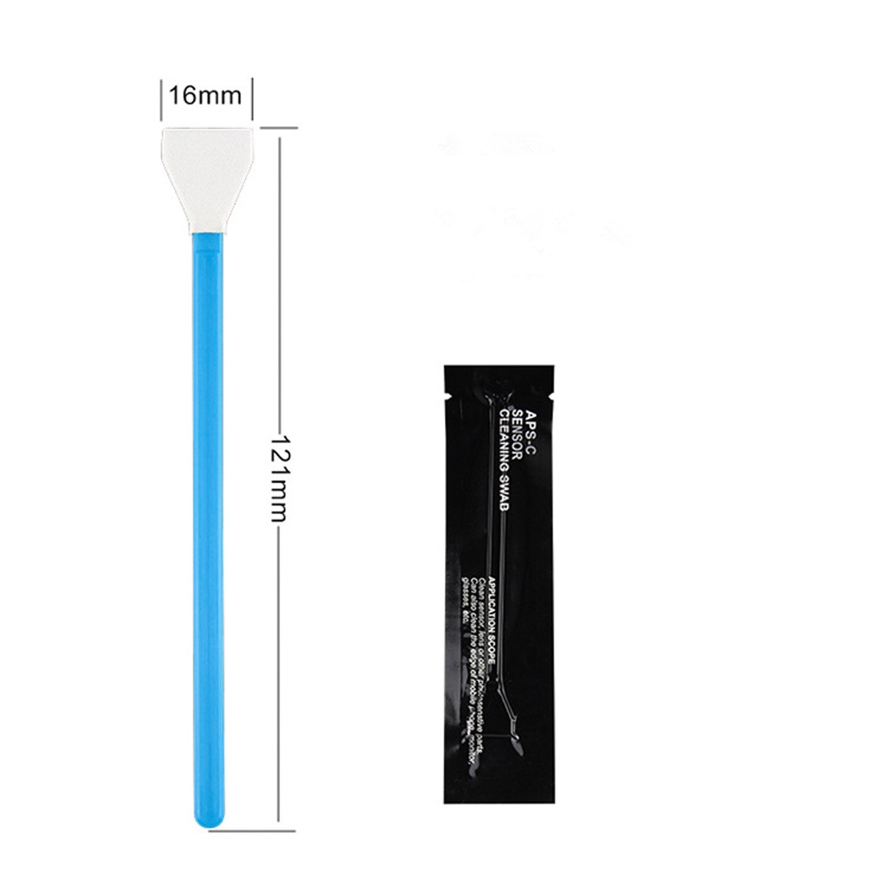 GLENES Durable Sensor Cleaning Swabs DSLR Cleaner Swab Camera Cleaning kit CMOS Sensor 16mm Dust-Free for Camera CCD Sensor Full-Frame Lens Cleaning Brush. 