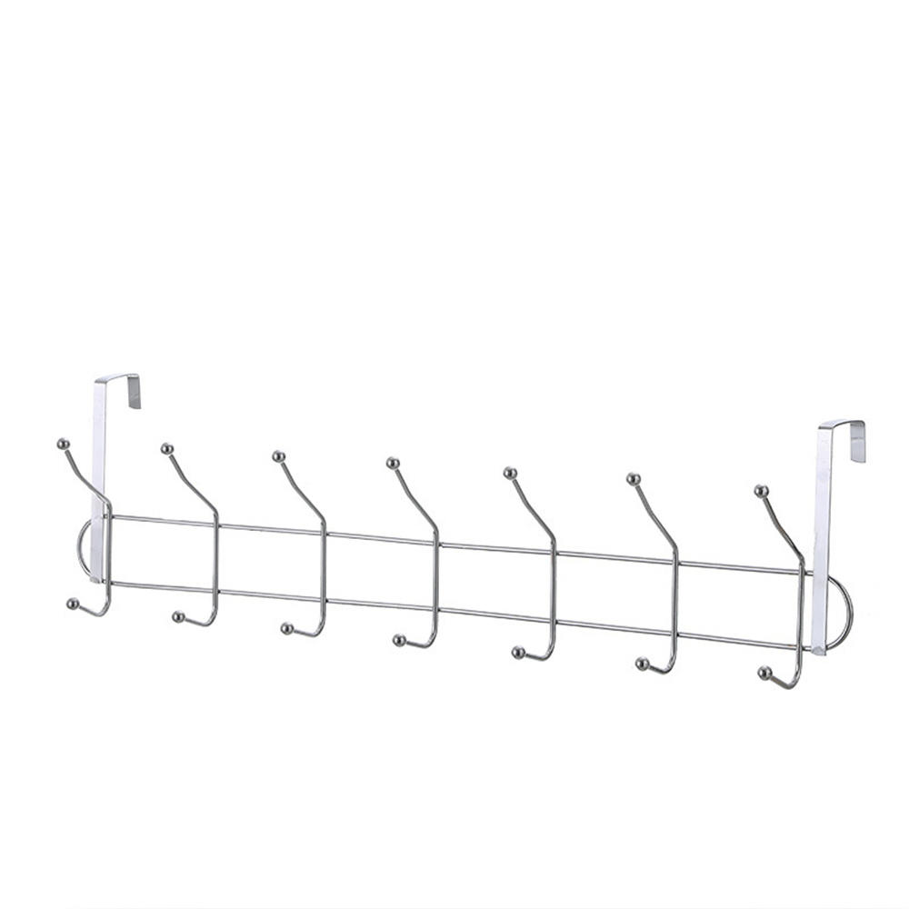 Multi-purpose Door Hanger Closet Door Hooks Coat And Towel Rack Door Hanger Hooks Over-the-door Storage. 