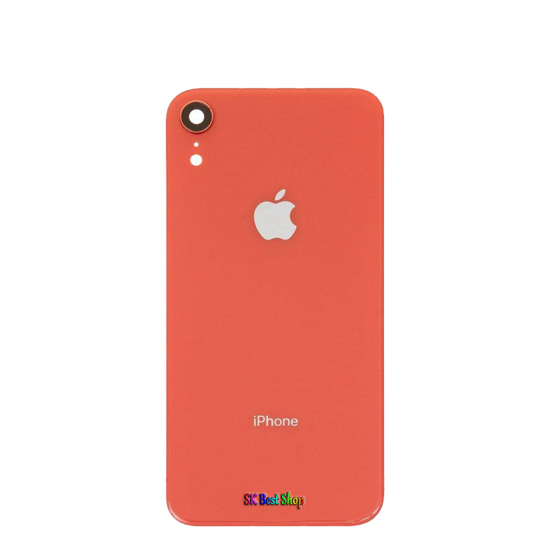 Backshell for iPhone XR Replacement Back Battery Cover Back Rear Glass Case - camera. 