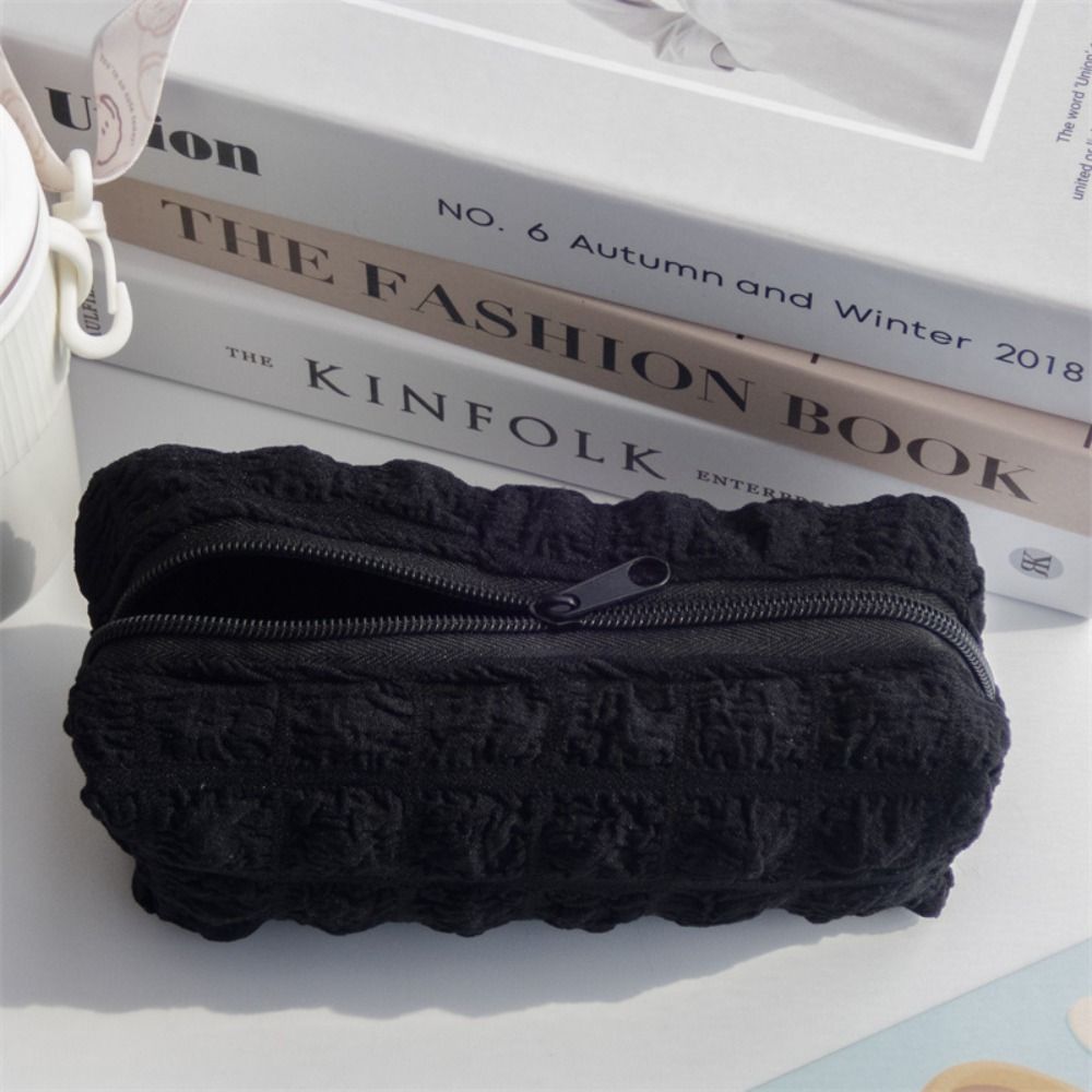 Cute Storage Bag Pen Pouch Kawaii Puffs Pencil Case Pencil Bag Pen Case Makeup Handbag