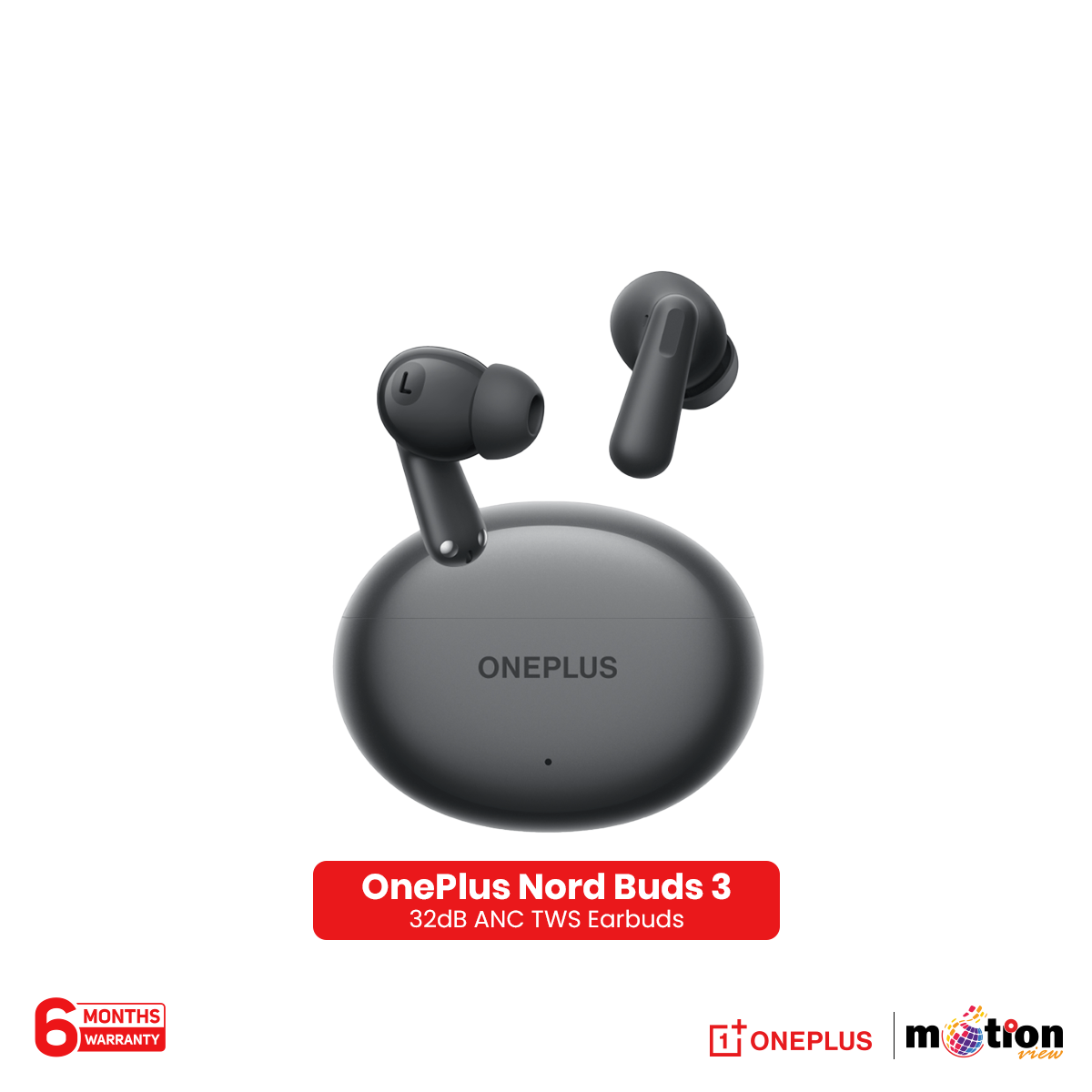 OnePlus Nord Buds 3 32dB ANC TWS Earbuds. 