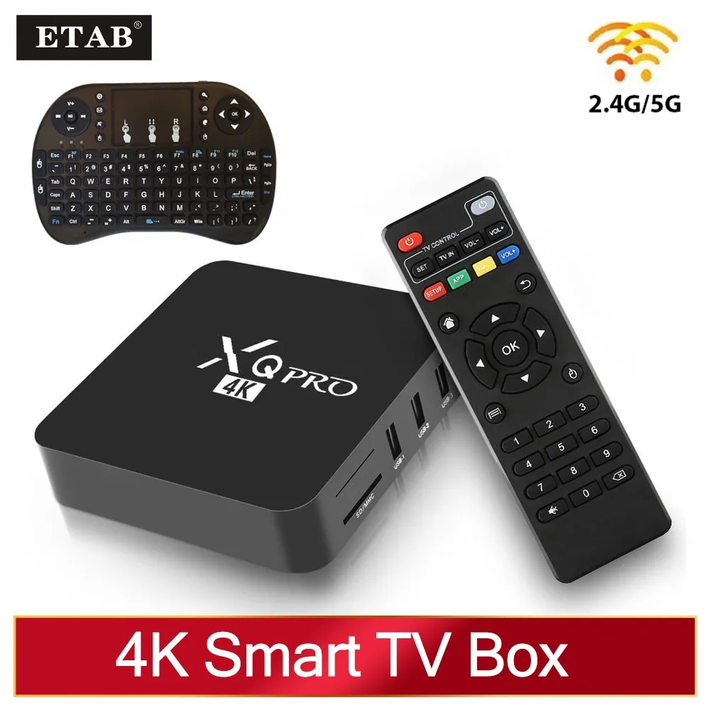 Smart TV BOX Android 2.4G 5G WiFi 1GB RAM 8GB ROM 3D Youtube Media Player 4K Set top Smart Tv Box Global Version