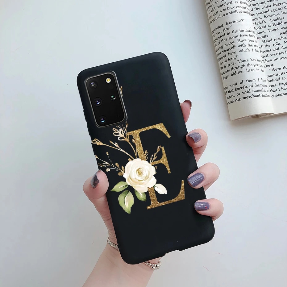 For Samsung Note 20 S20 Case Cute Letters Silicone Soft Back Cover For Samsung Galaxy Note 20 S 20 S20 Plus S20 Ultra Phone case. 