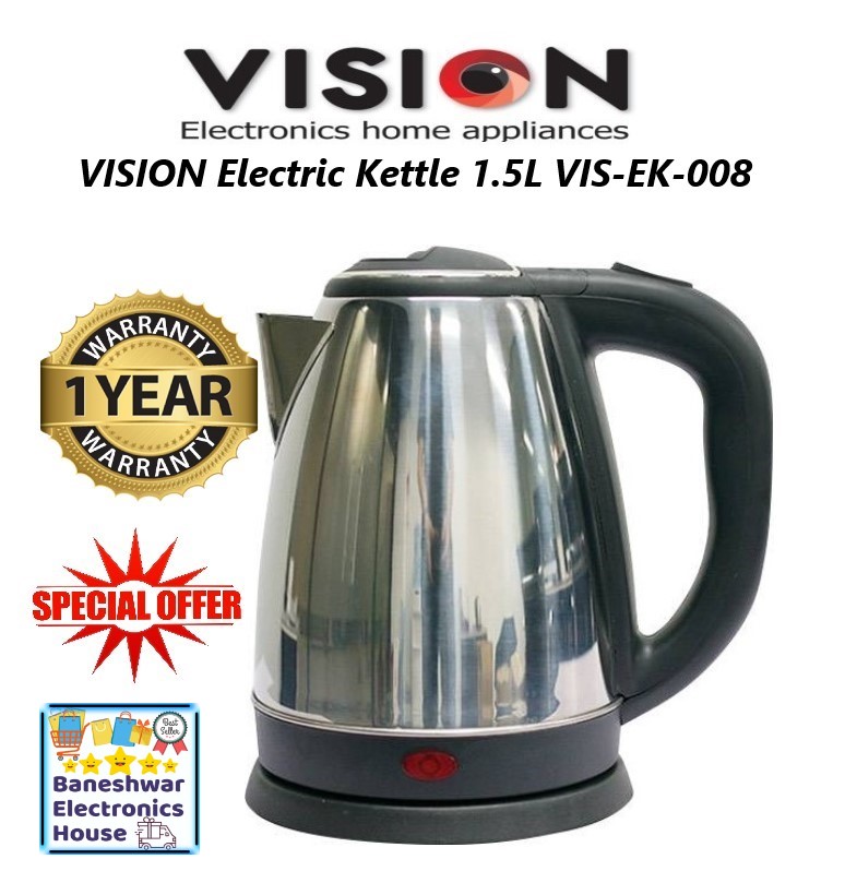 VISION Electric Kettle 1.5L VIS-EK-008