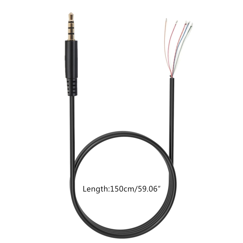 Portable Headphone Cable Cord Line Forcloud Ii Revolver S Earphone Replacement Wires. 