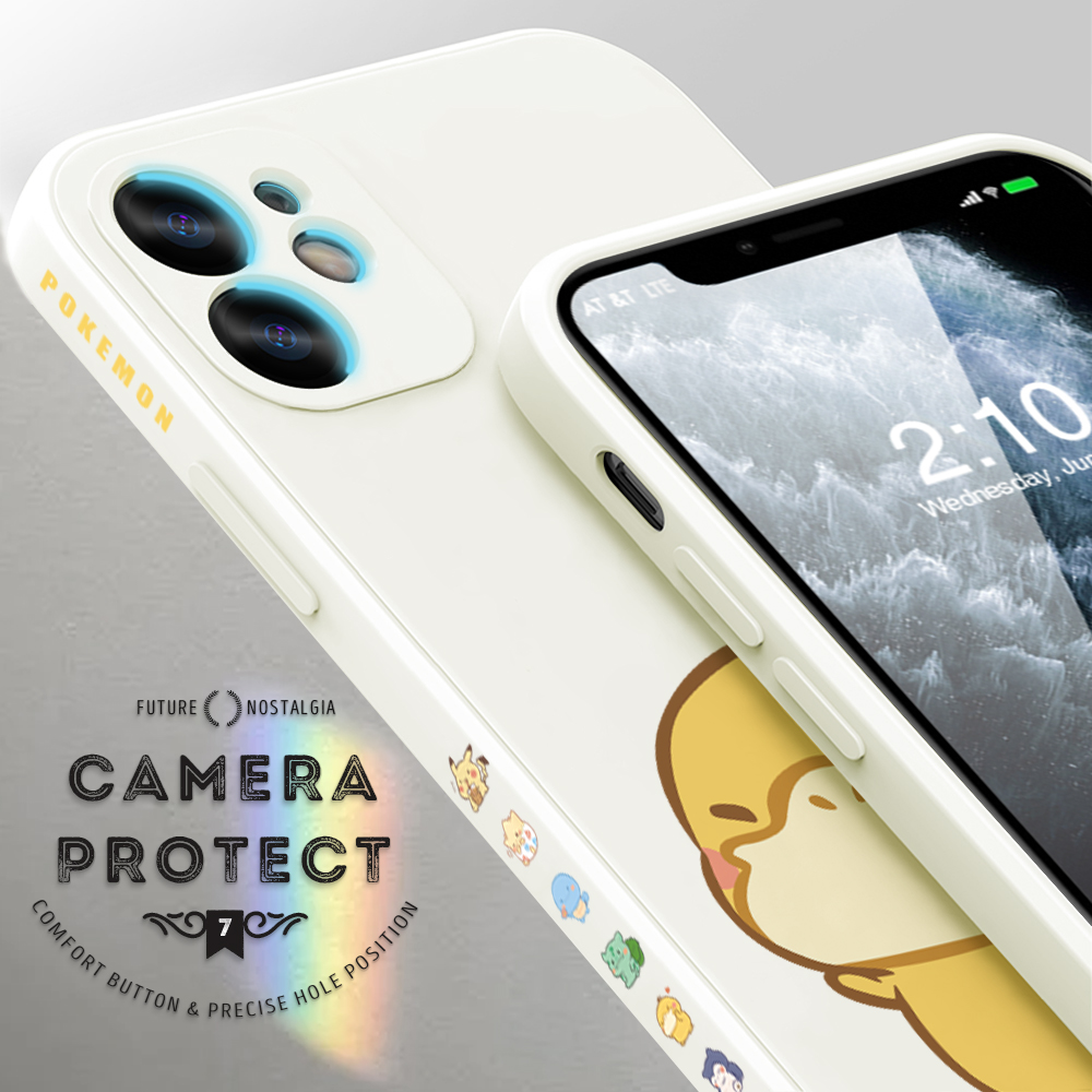 Hontinga for Samsung S8 Plus Case Side Design Trendy Cartoon Sign Back Cover Soft Square Edge Pattern Liquid Silicone Phone Cases. 