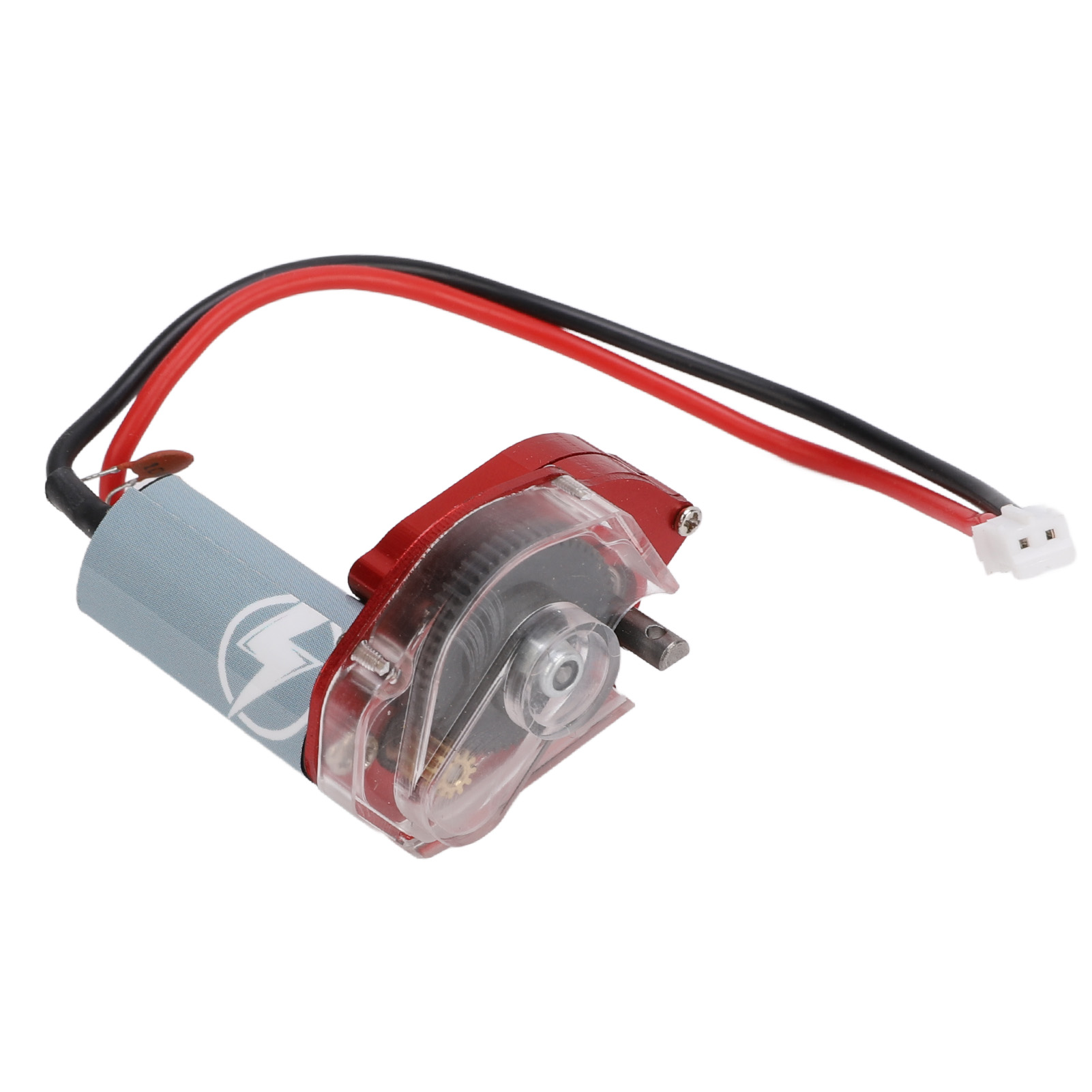 Rc car gearbox rc transmission gearbox rc gearbox replacement rC Gearbox with 050 50T Motor Metal Plastic Transparent Transmission Gearbox for Axial SCX24 1/24 RC Car Upgrade Parts. 