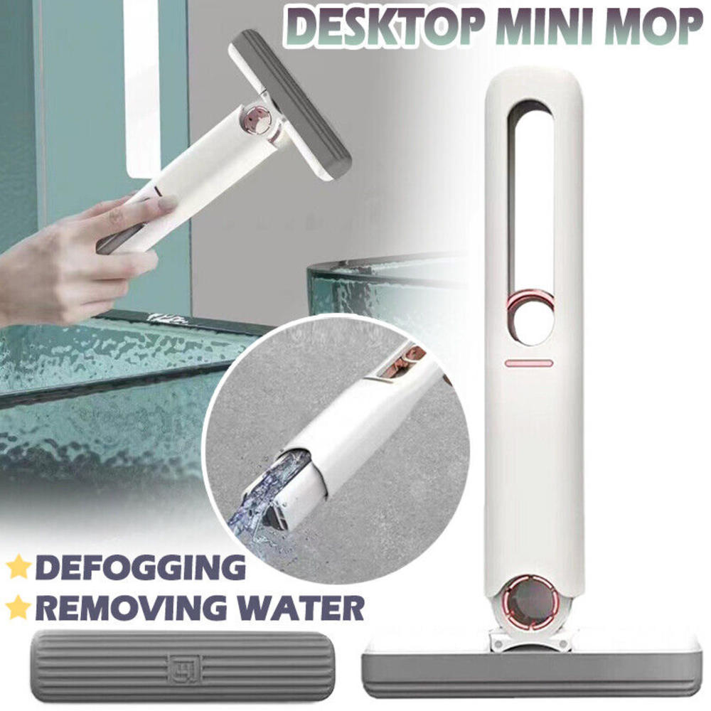 Washable Mini Sponge Squeeze Mop Efficient Squeeze Mini Mini Mop Lightweight Durable Portable Sponge Mops for Office Cleaning Vehicle Maintenance Home Use Glass Surfaces Car. 