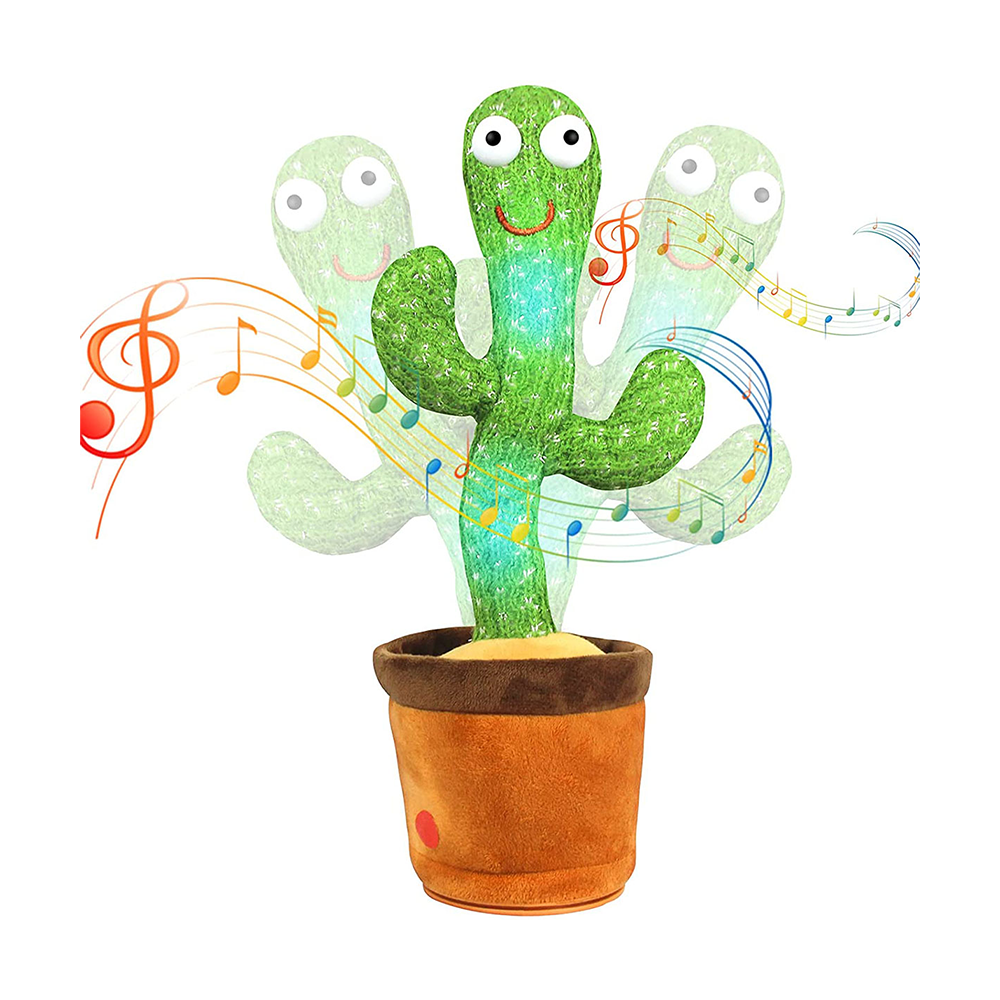 Talking and Singing Cactus Plush Toys- Tozel Tech