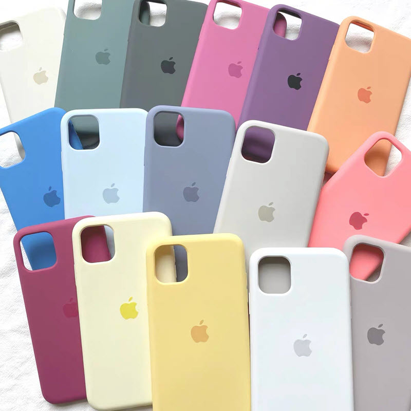 Liquid Silicone Soft Back Cover for iPhone 6 6s 6 Plus 6s Plus. 