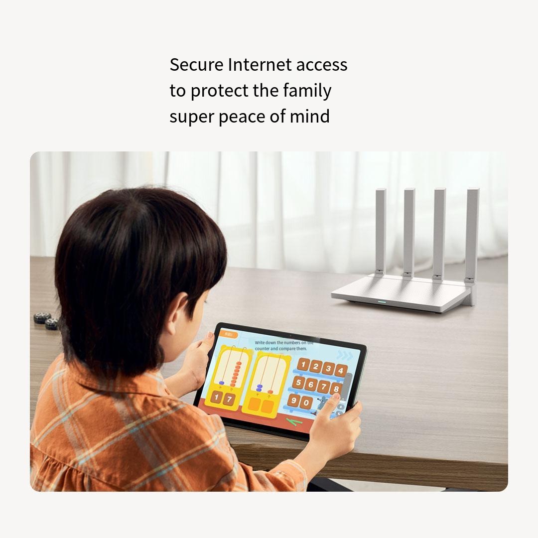 NEW Xiaomi Redmi AX3000T Router WiFi 6 2.4GHz 5GHz 1.3GHz CPU 2X2 160MHz WAN LAN LED NFC Connection For Home Office Games Mi. 