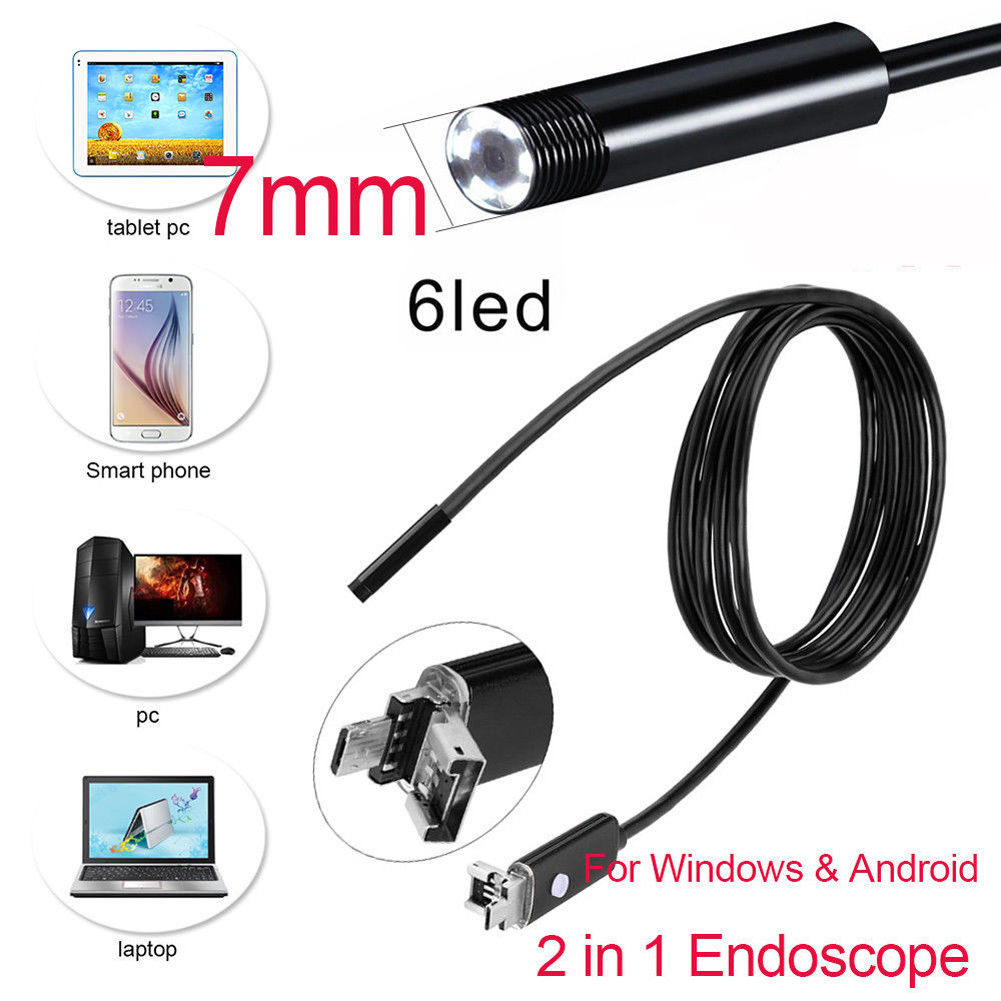 what us rhe best viewing angle for a usb endoscope