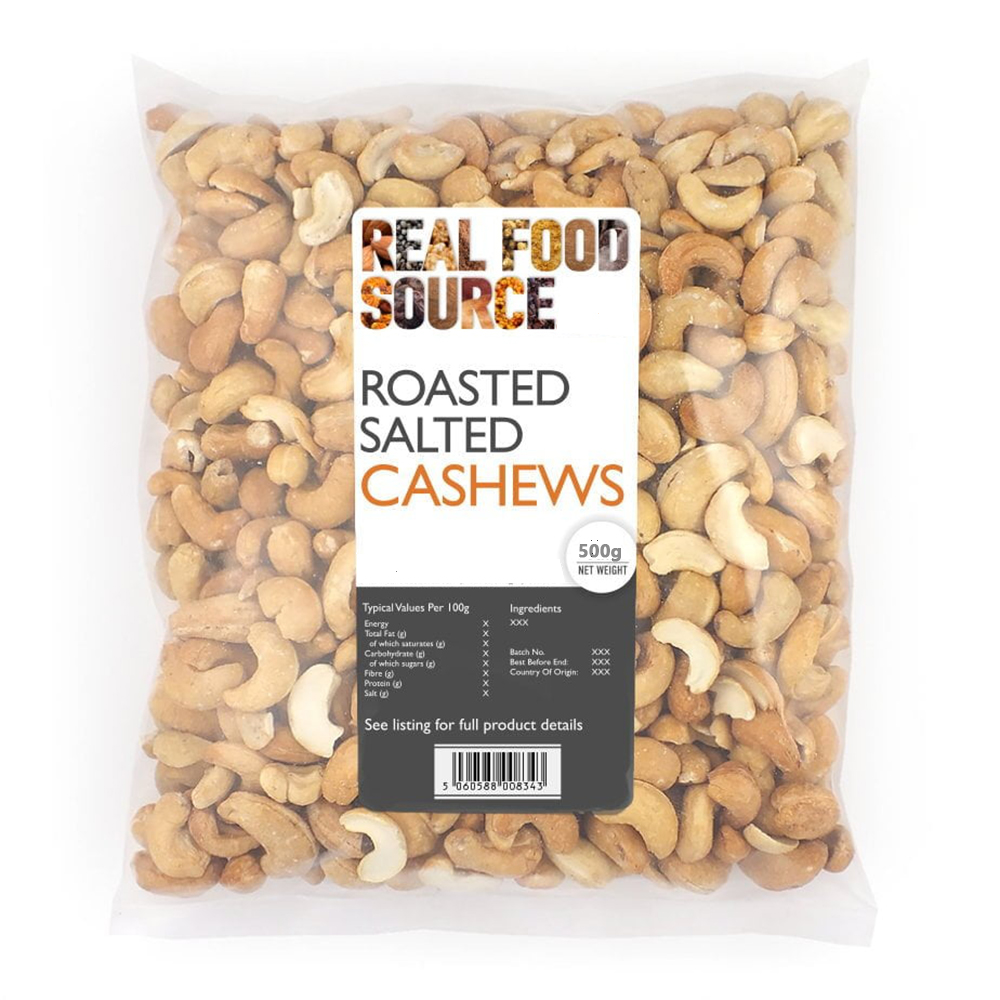 Roasted & Salted Cashews 500gm (Kaju Badam)