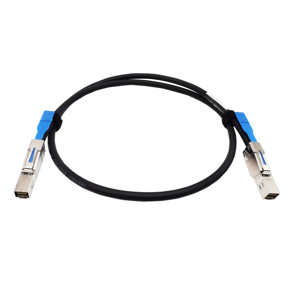 Mini Multilane 4X 12 Gb/s Shielded Cage Cable,SFF 8644 TO SFF8644 Mini SAS Cable,Hard Disk Server Data Sync Transmission Cable. 