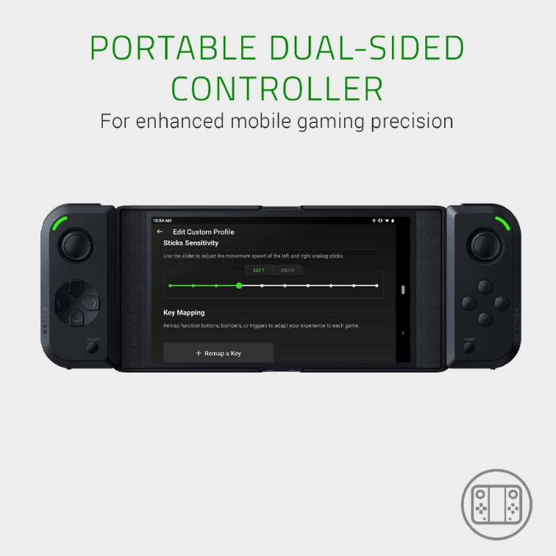 RAZER Junglecat Dual-Sided Gaming Controller for Android. 