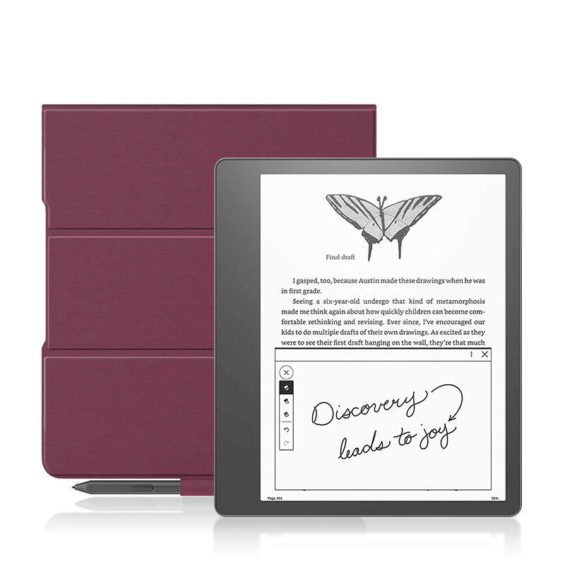 Suitable for Kindle Scribe e-book protective case, 10.2-inch reader leather case/case. 