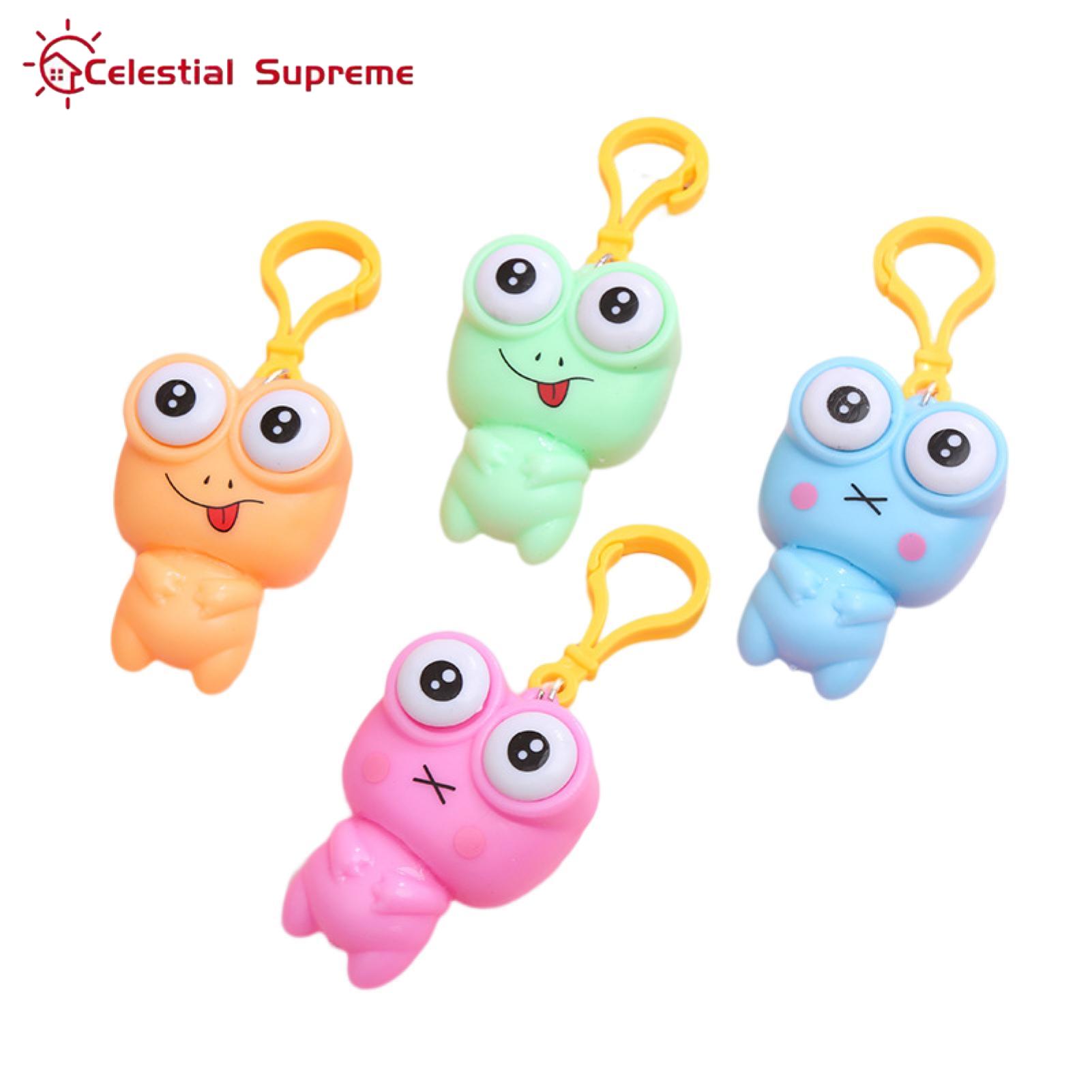 Eye Popping Toy Pinch Doll Squeezing Eye Popping Frog Decompression. 
