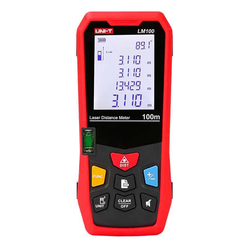 UNI-T LM100 Distance Meter 100M (328ft) LASER Measure - Kings Trading. 