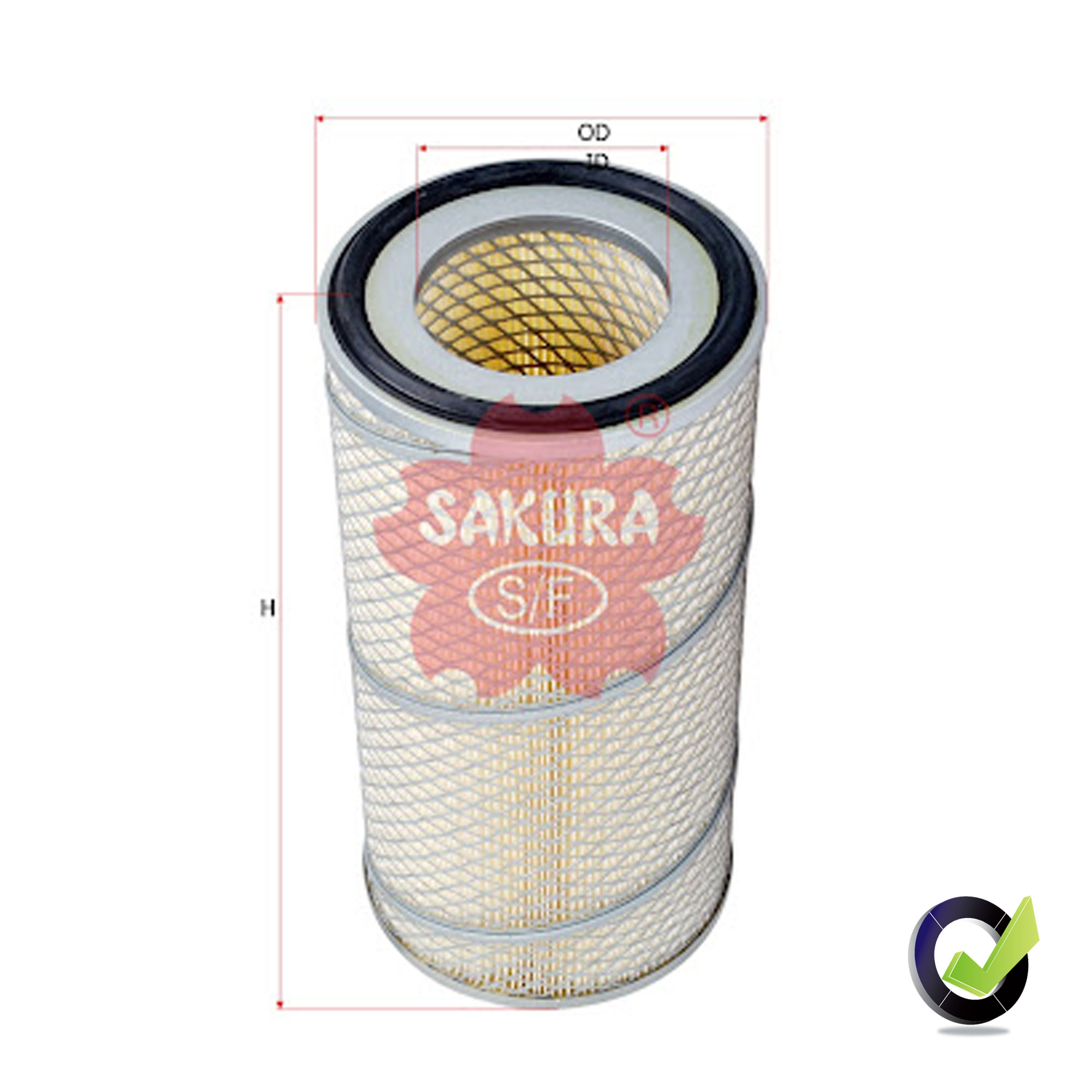 Air Filter for Generator A-5618. 