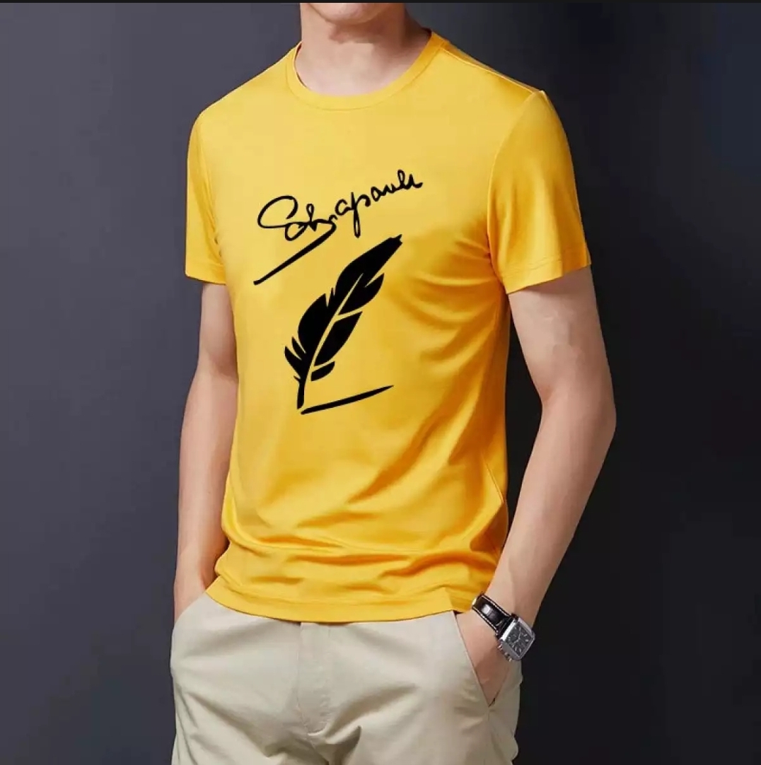 T-Shirts Summer  Print T Shirt Men. 